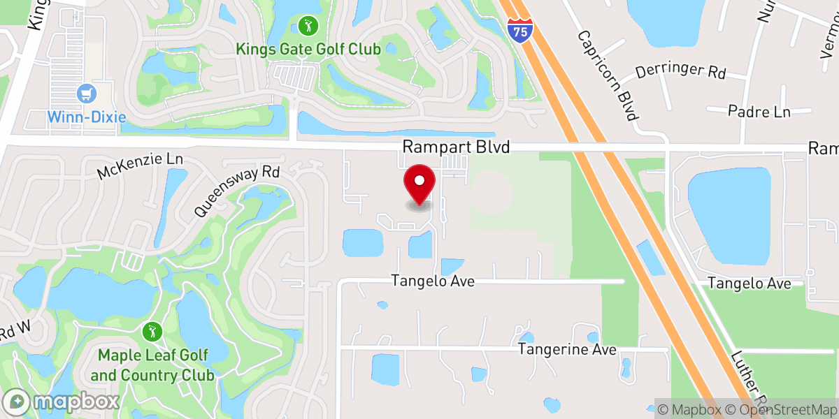 Map showing location of San Antonio Catholic Church