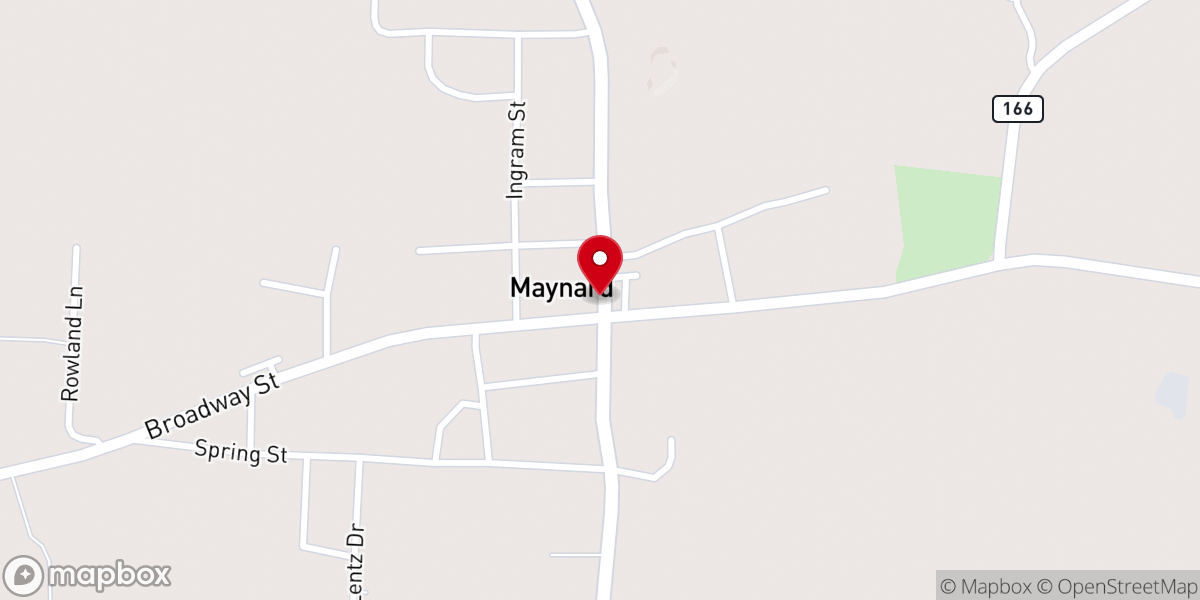 Map showing location of New Covenant Christian Church