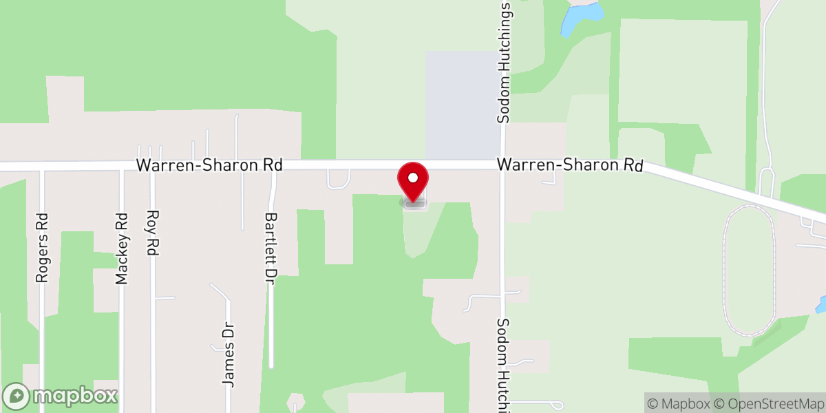 Map showing location of CrossWay Family Church