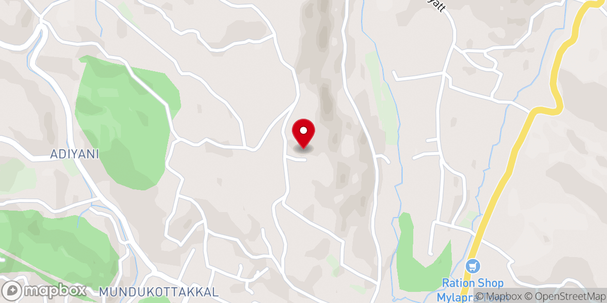 Map showing location of ST.PAULS ORTHODOX CHAPPEL VALLYANTHY
