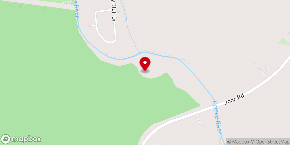 Map showing location of Lean on Me Incorporated