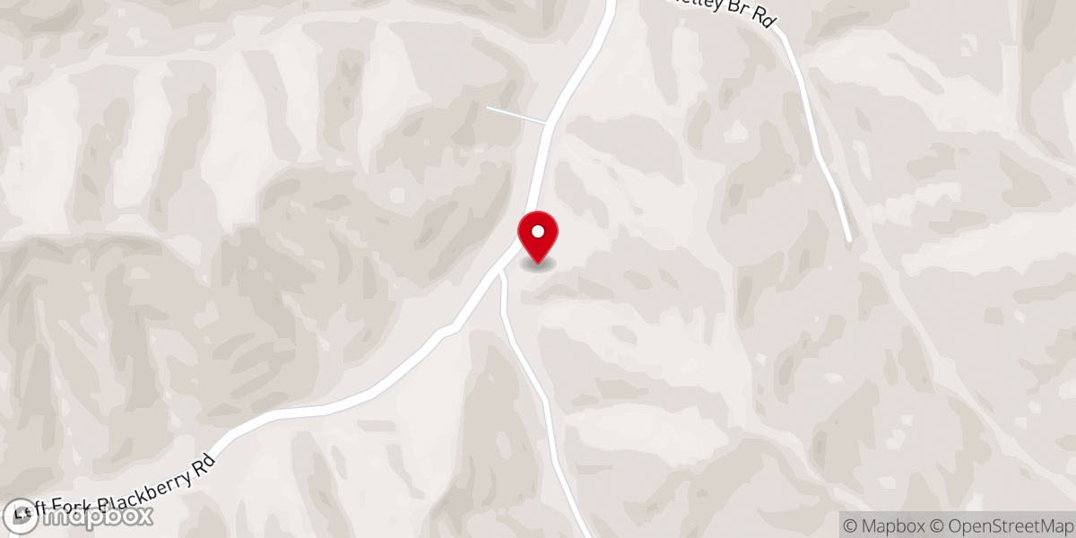 Map showing location of Samaria Primitive Baptist Church
