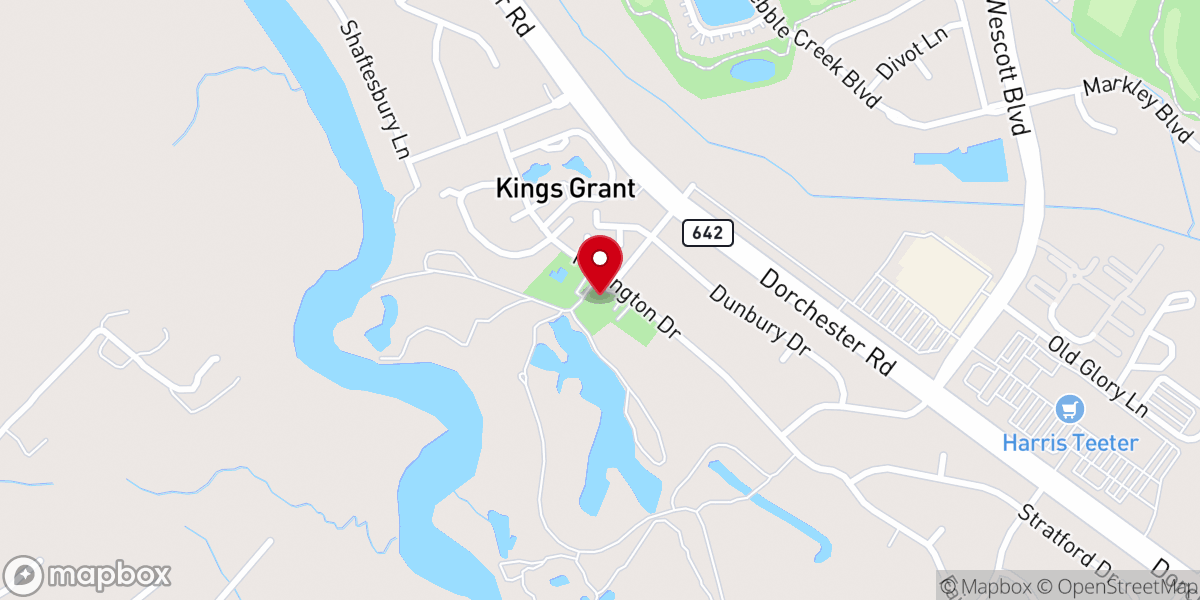 Map showing location of Great Commission Baptist Church