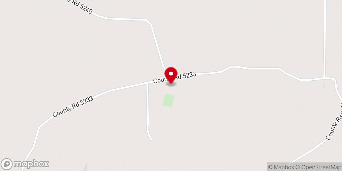 Map showing location of Edgefield Baptist Church