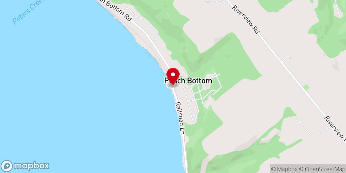 Map showing location of Peach Bottom