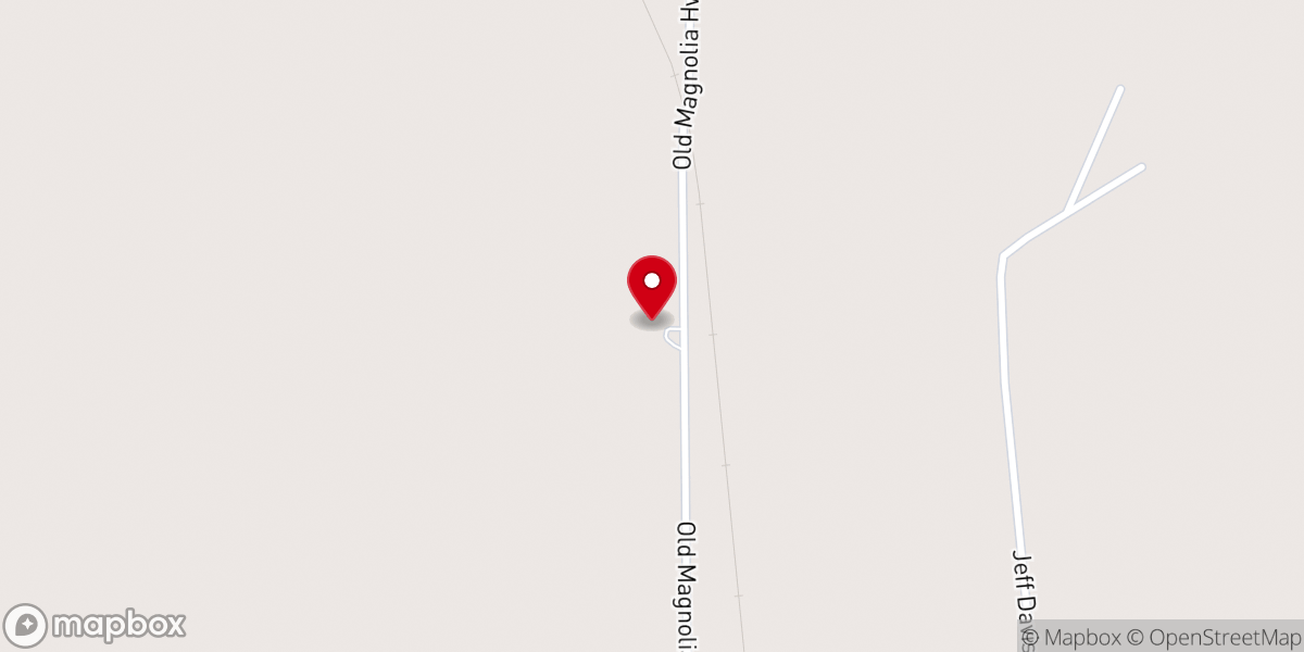 Map showing location of Second Baptist M.B. Church