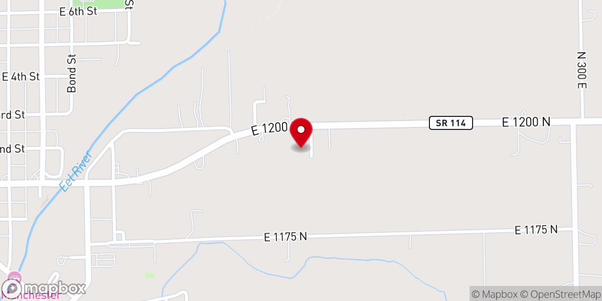 Map showing location of St Robert Bellarmine Catholic Church