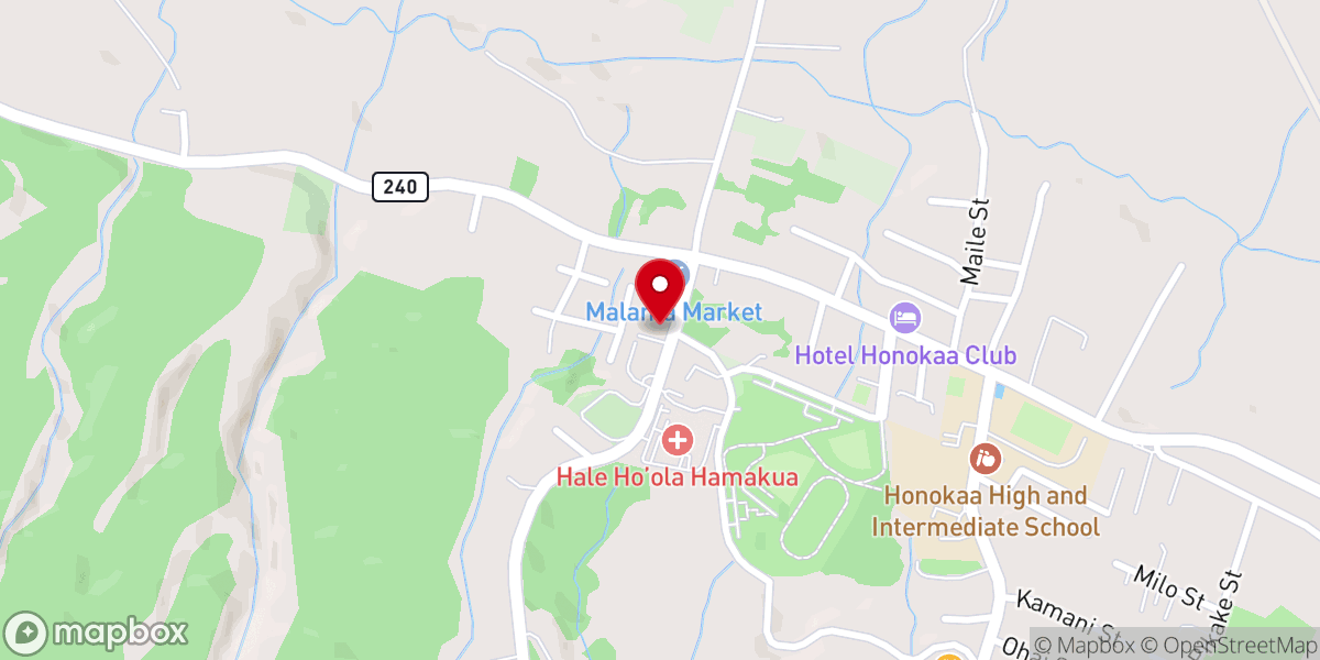 Map showing location of Our Lady of Lourdes Church