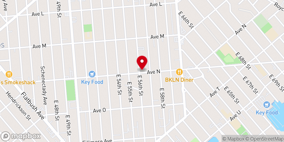 Map showing location of Salvation Church Of God