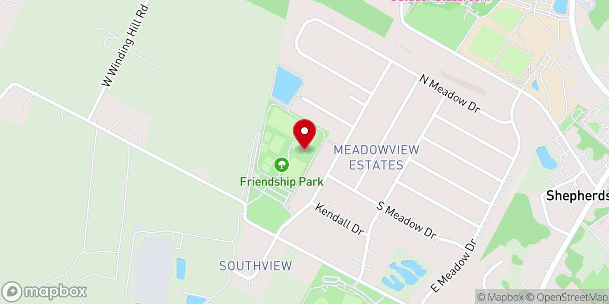 Map showing location of Open Word Ministries Inc