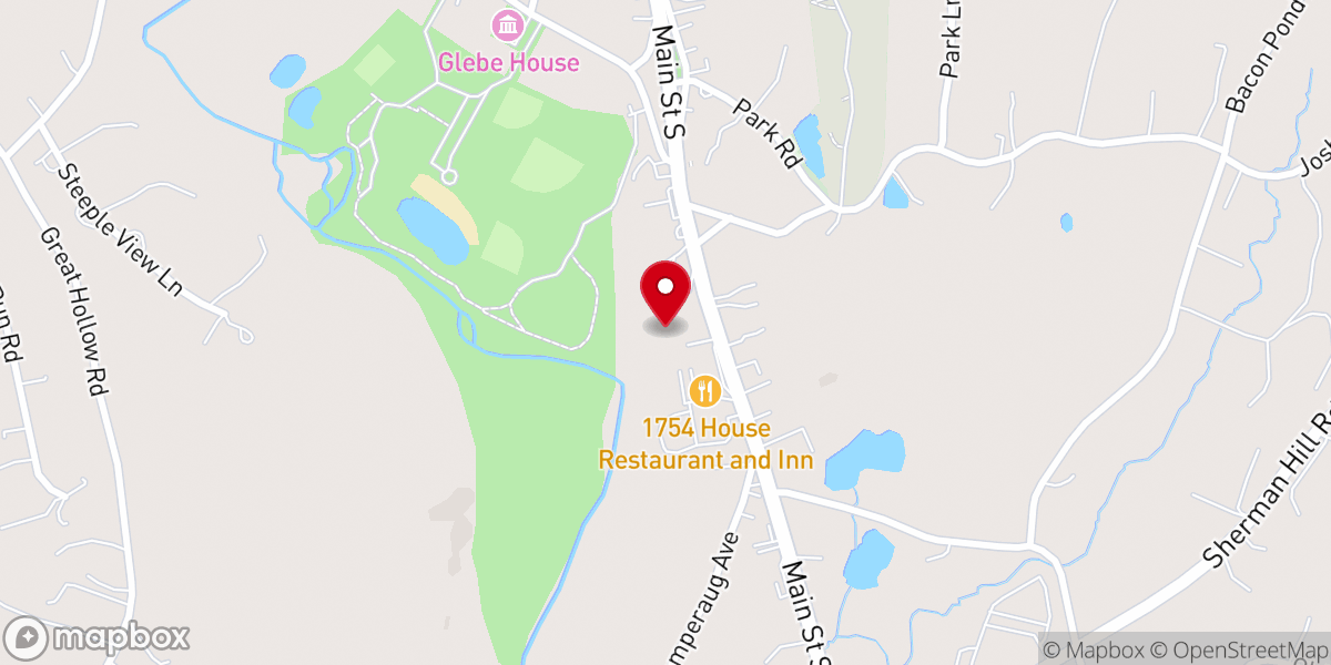 Map showing location of Prince of Peace Parish
