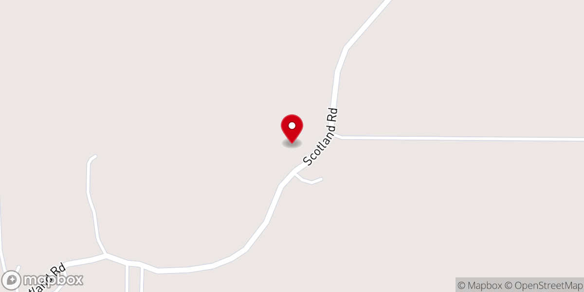 Map showing location of Scotland Church