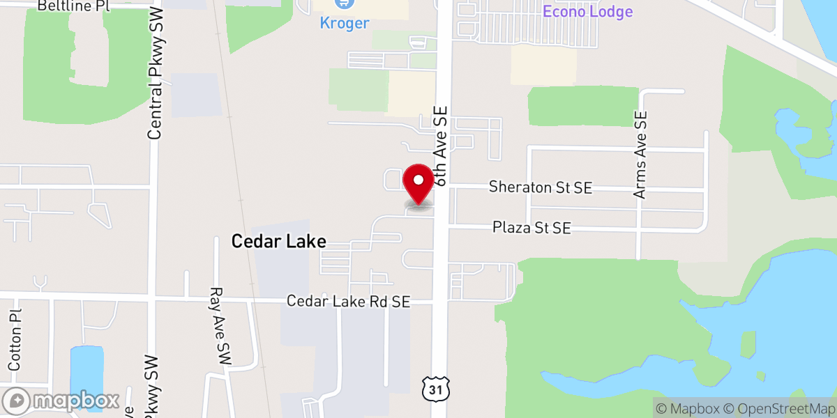 Map showing location of Life House