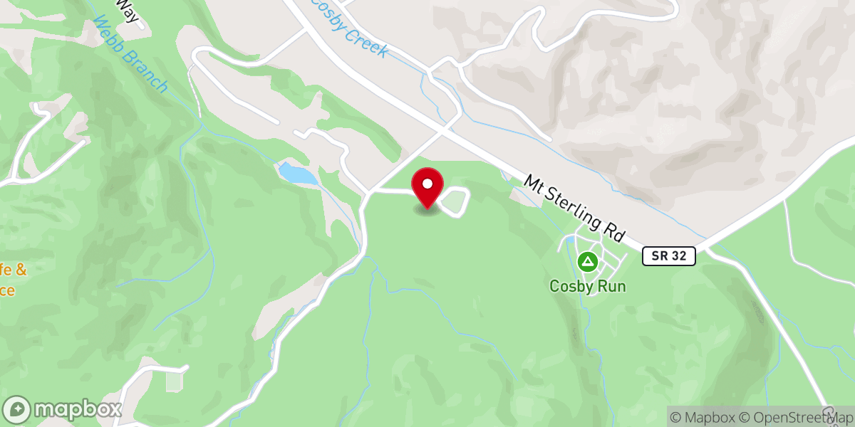 Map showing location of Ogle Chapel