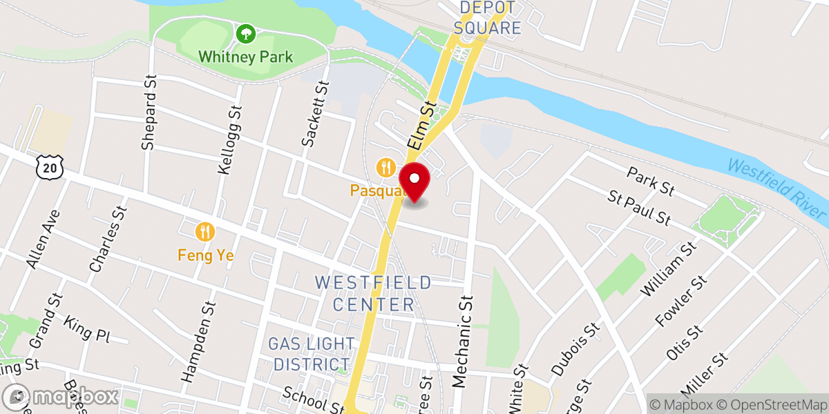 Map showing location of Bread of Life Church