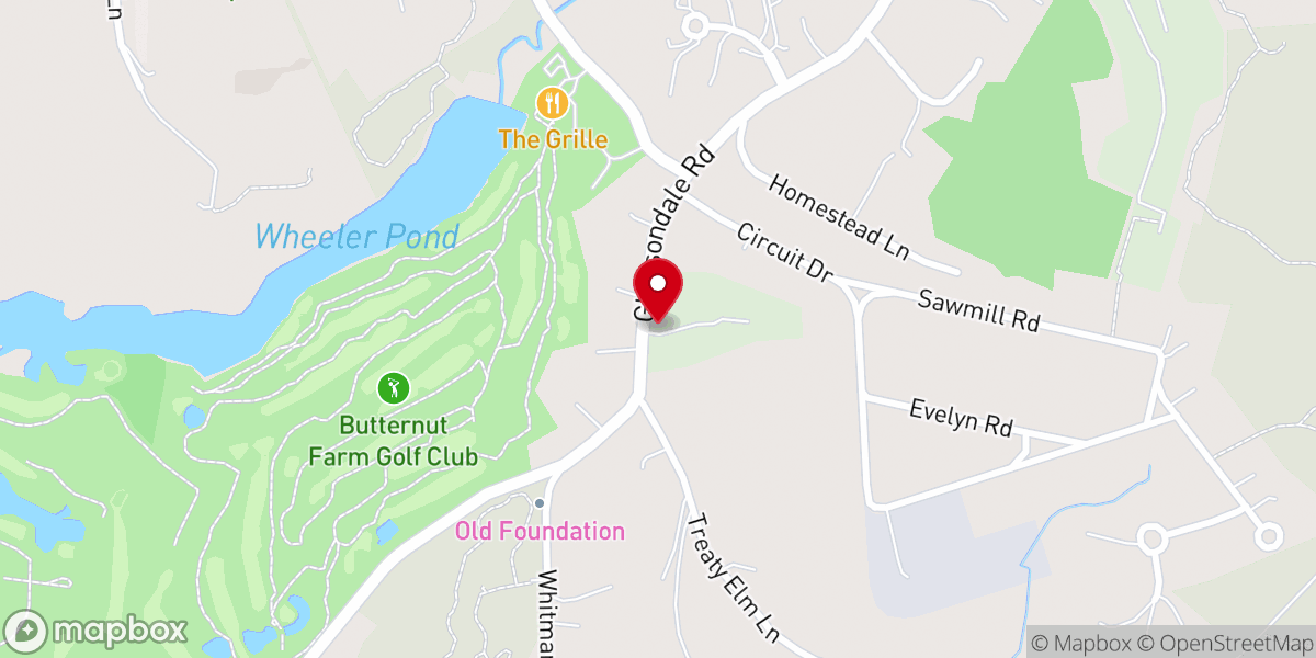 Map showing location of Small Farm