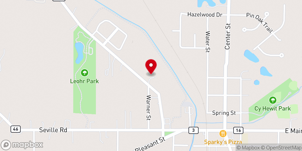 Map showing location of Our Lady Help-Christian Parish
