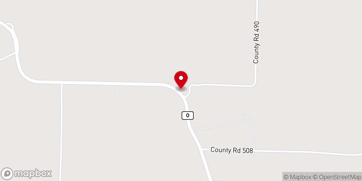Map showing location of Carr Chapel