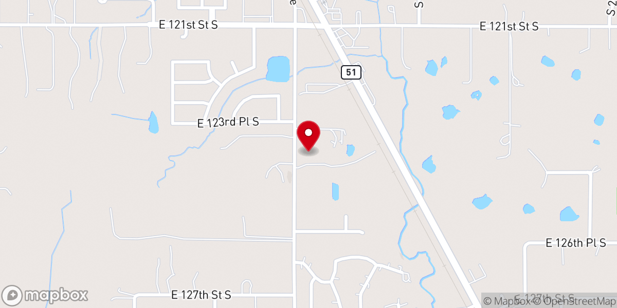 Map showing location of Abundant Rain Ministries, Inc.