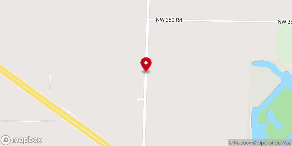 Map showing location of Friendly Pentecostal Church