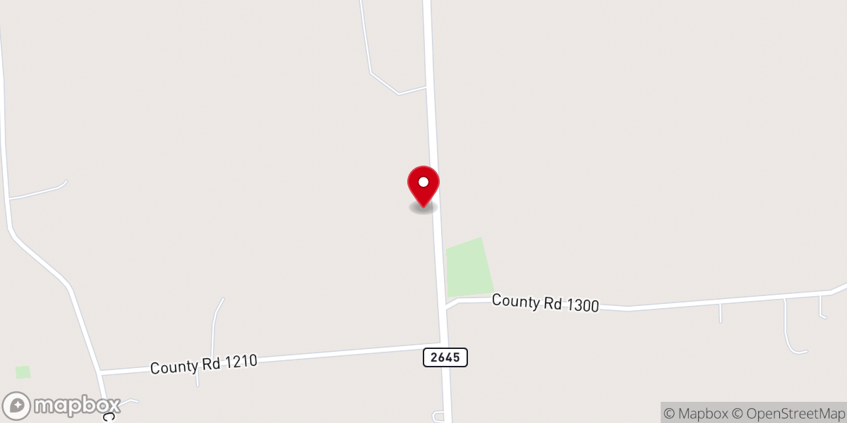 Map showing location of Joyful Light Baptist Church