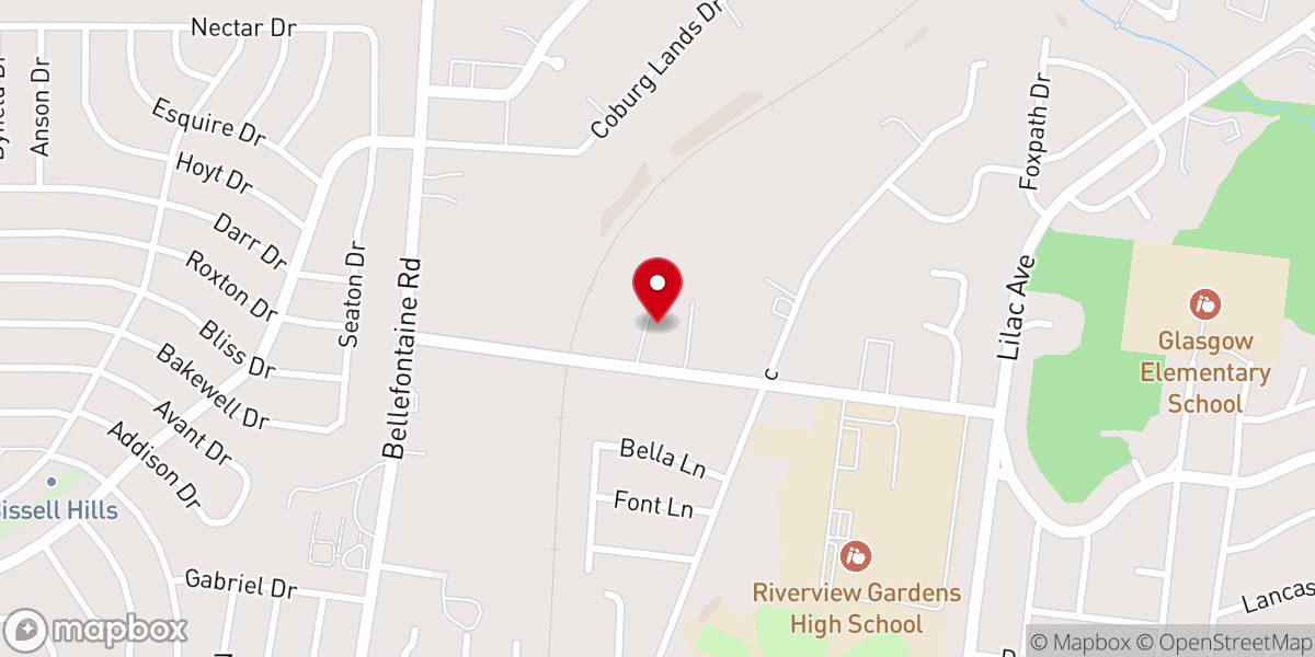 Map showing location of Covenant Community Church