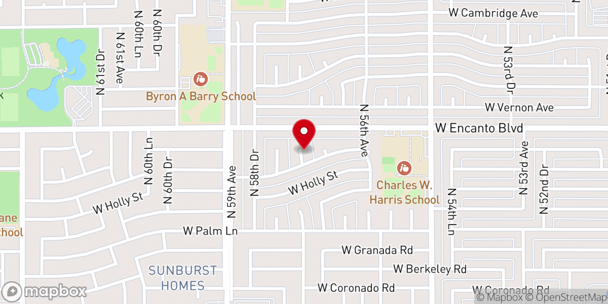 Map showing location of Beacon Light S D a Church Inc