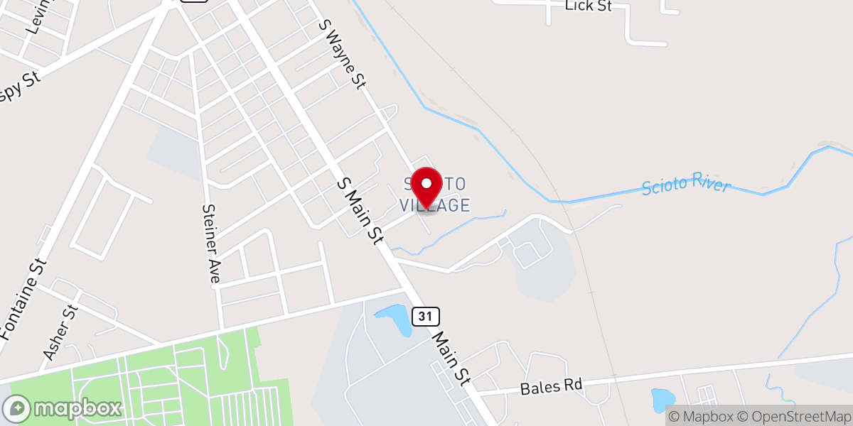 Map showing location of ULC OF KENTON OHIO