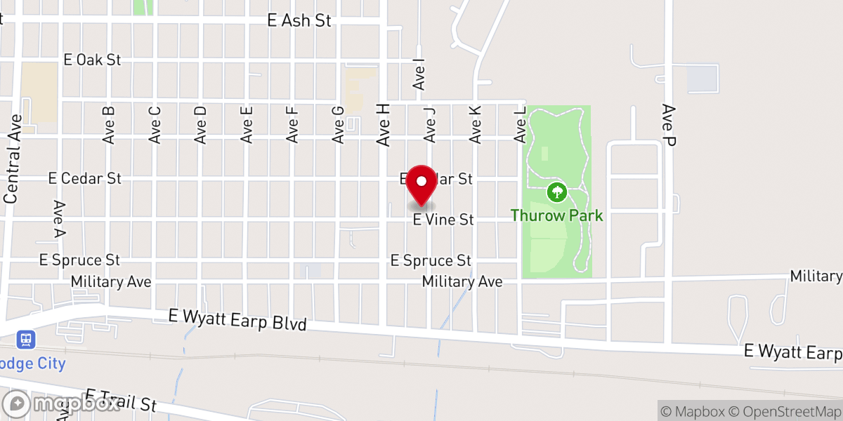Map showing location of Oratory of Our Lady of Guadalupe