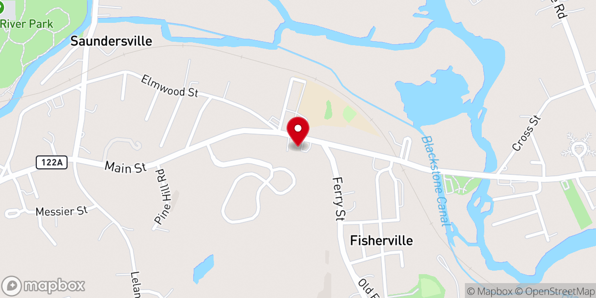 Map showing location of St James Church