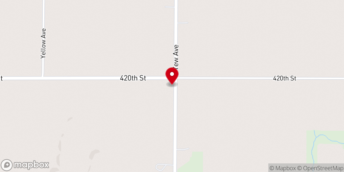 Map showing location of Grant Bible Church