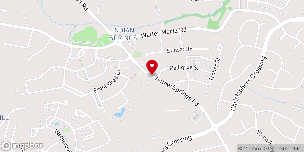 Map showing location of hope opc church