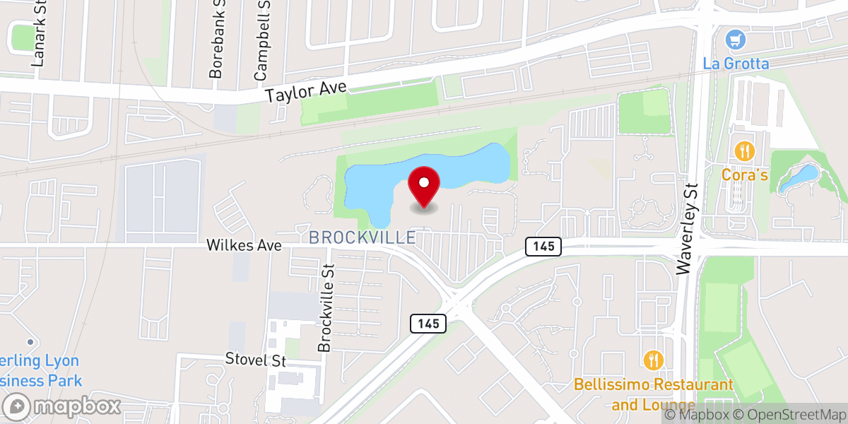 Map showing location of My Church Winnipeg