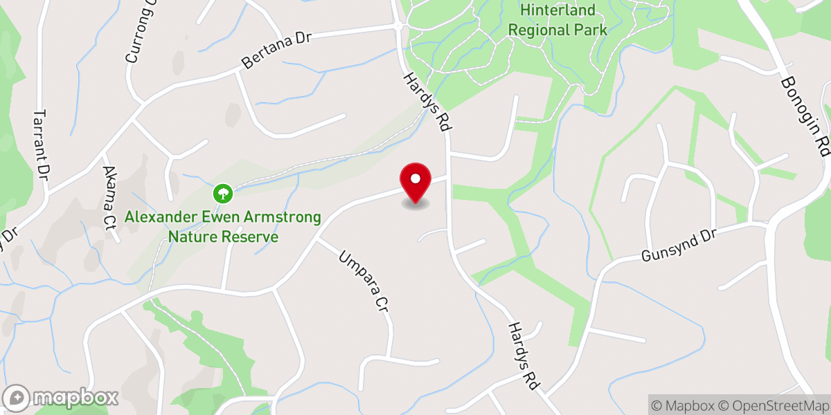 Map showing location of St Benedict's Catholic Church