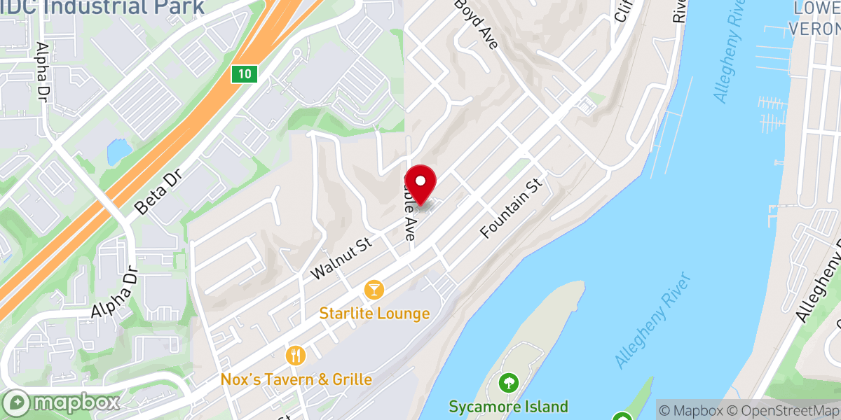 Map showing location of St Edward Church - Christ the King Parish