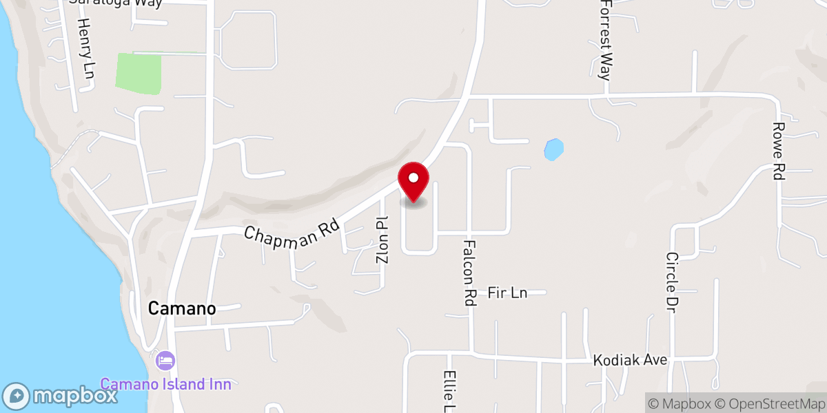 Map showing location of Circlewood