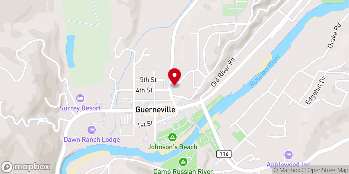 Map showing location of St Elizabeth's Roman Catholic Church