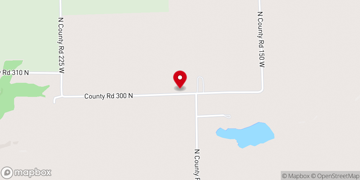 Map showing location of Lindsey Chapel