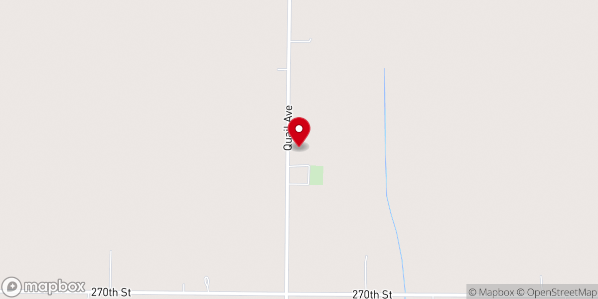 Map showing location of Immanuel Lutheran Church
