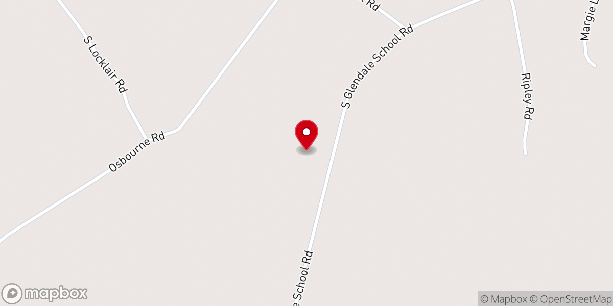 Map showing location of West Church