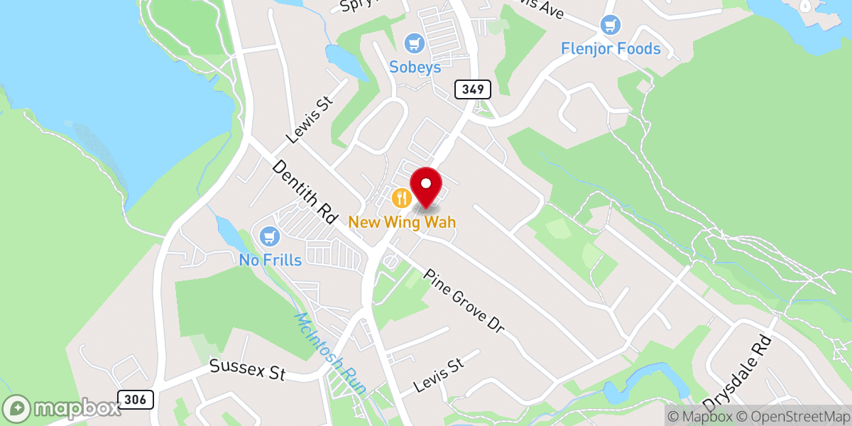 Map showing location of The Salvation Army Family Resource Centre