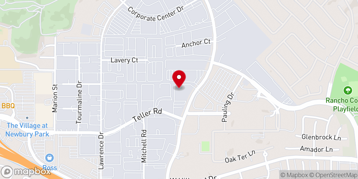 Map showing location of Iglesia Nueva Vida