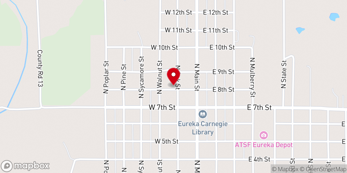 Map showing location of Stomp Inc