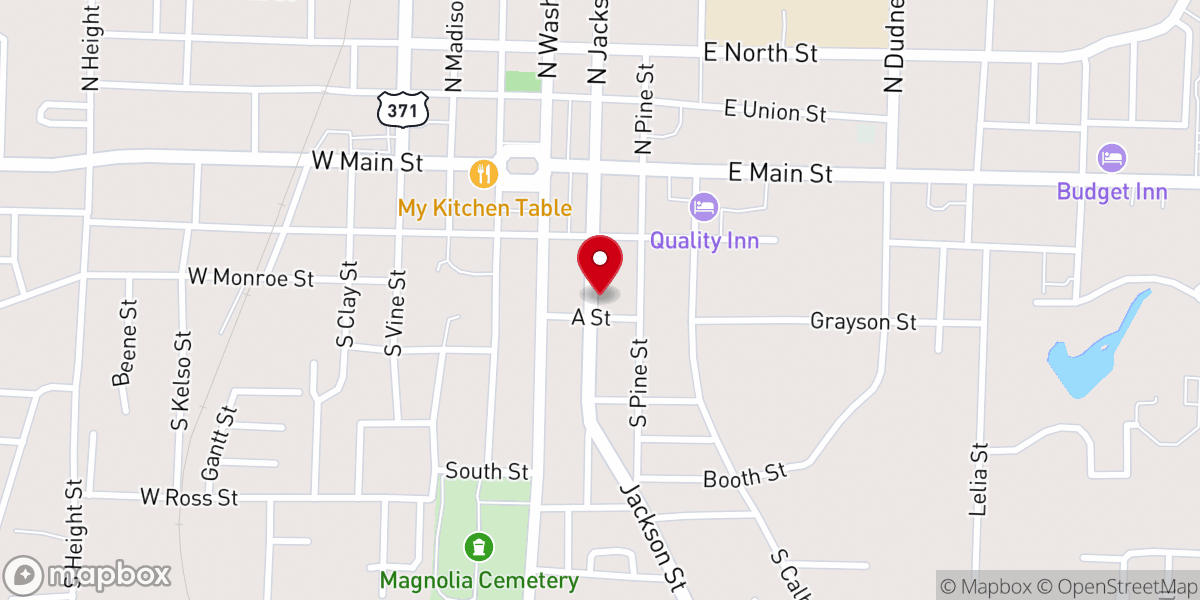 Map showing location of Regener8 Outreach Ministry