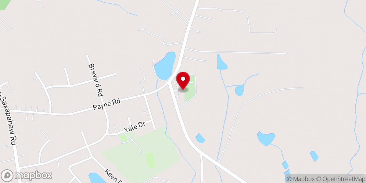 Map showing location of Salem United Methodist Church