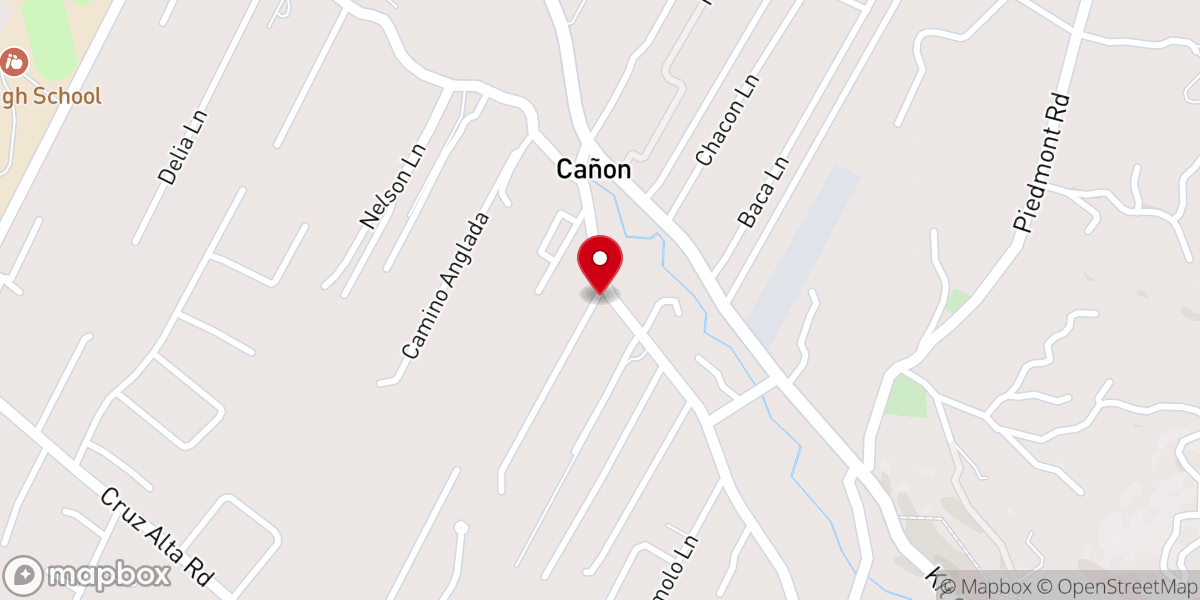 Map showing location of Nuesta Senora de Dolores