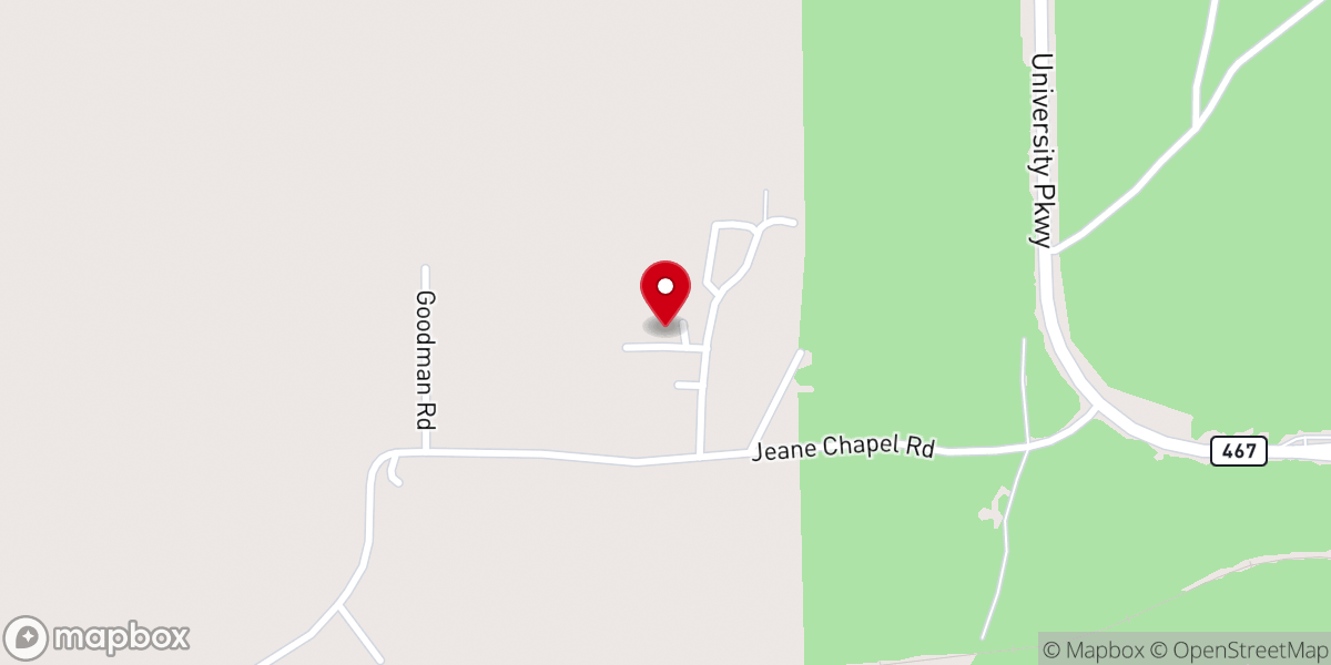 Map showing location of New Testament Christian Church