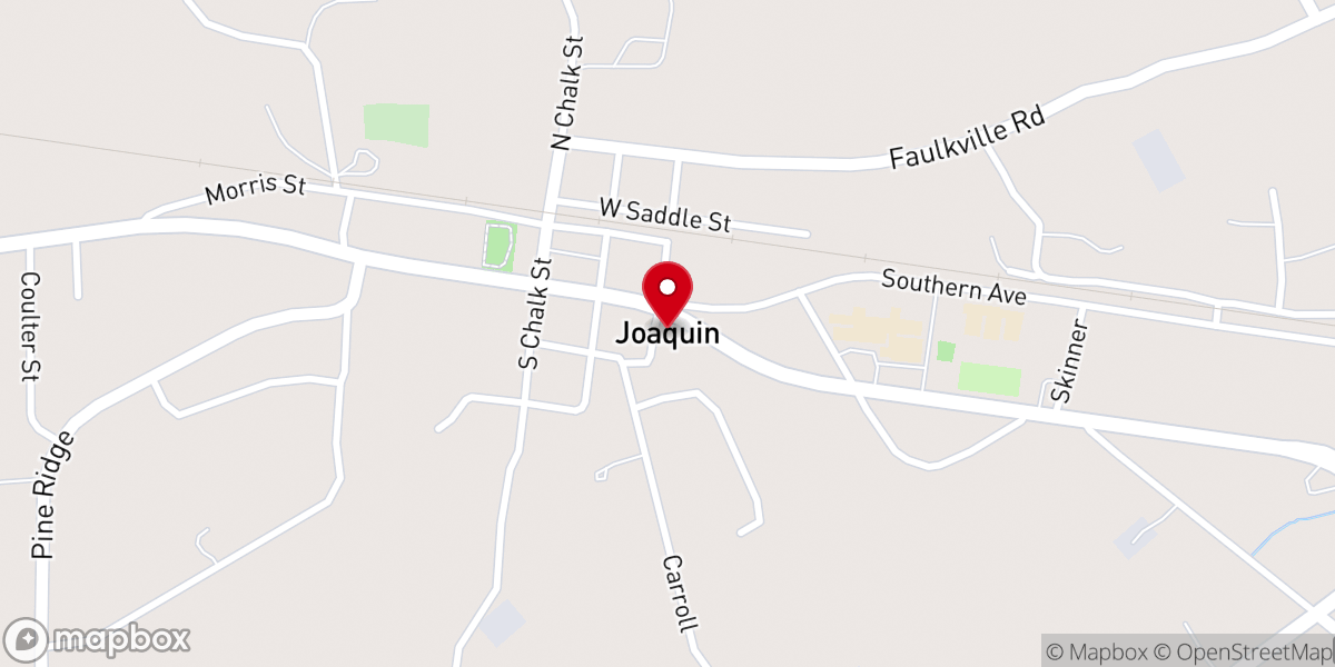 Map showing location of Hosanna Full Gospel Church