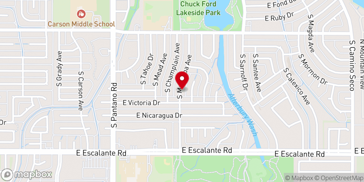 Map showing location of Berean Bible Church