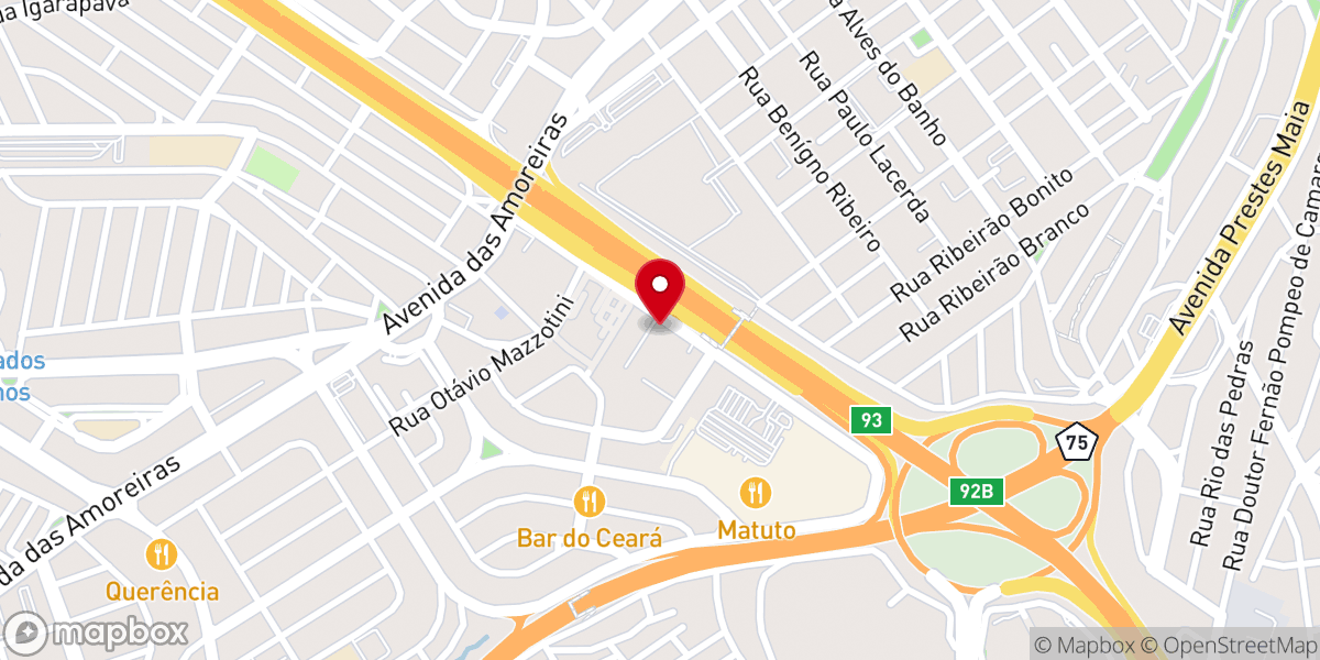 Map showing location of Igreja Batista Da Lagoinha Campinas